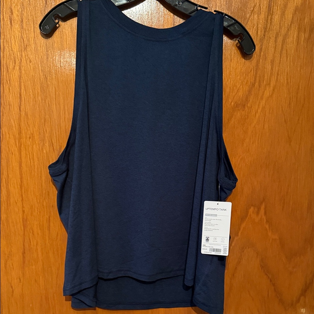 Lululemon Athletica Deep Blue Tank Top